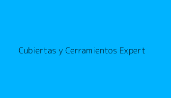 Cubiertas y Cerramientos Expert